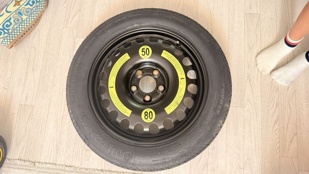 Колеса в сборе 155 / 70 / R 17, Всесезонная, Новый, Запаска, Железные, отверстий - 5: фото 2