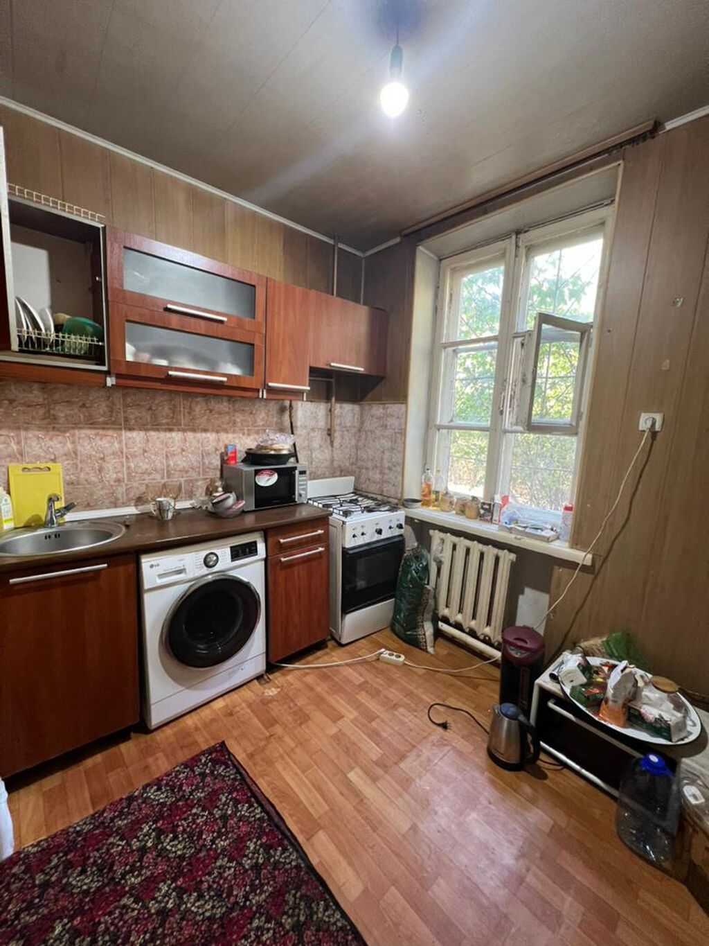 2 комнаты, 44 м², Ата-Тюрк парк Индивидуалка, 1 этаж, Старый ремонт: фото 4