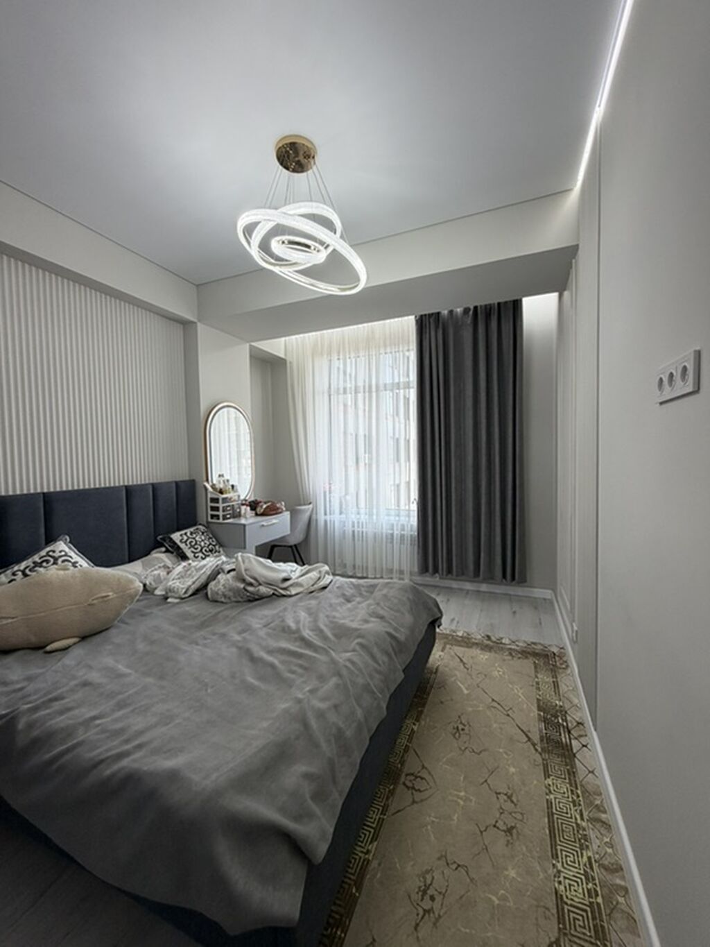 3 комнаты, 88 м², Тунгуч мкр 4 этаж, Дизайнерский ремонт: фото 5