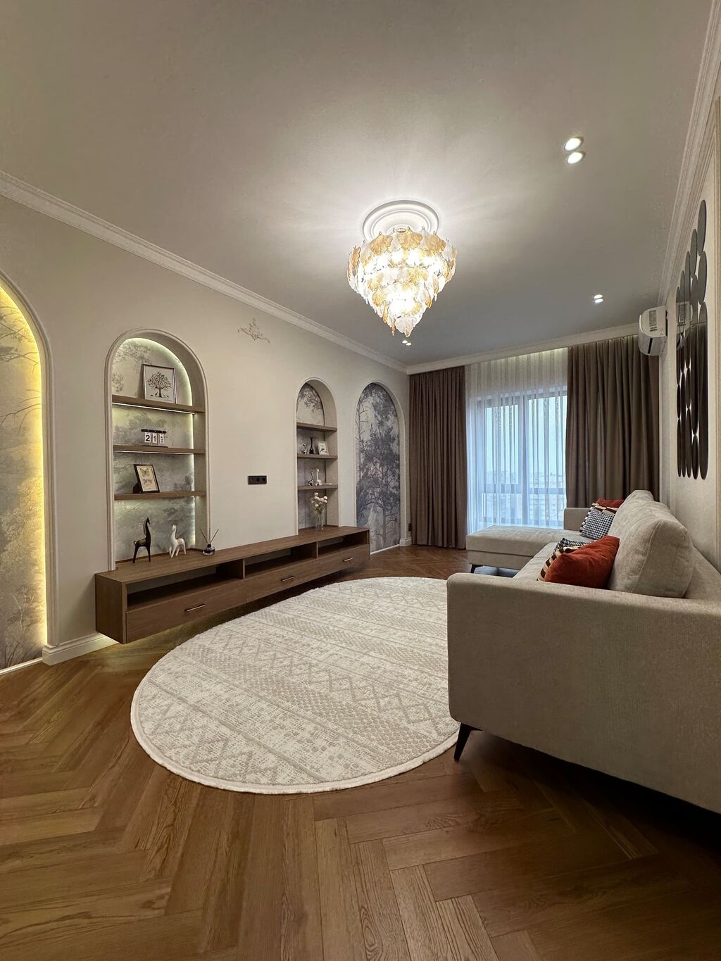 3 комнаты, 100 м², Советская/Скрябина Элитка, 12 этаж, Дизайнерский ремонт: фото 2