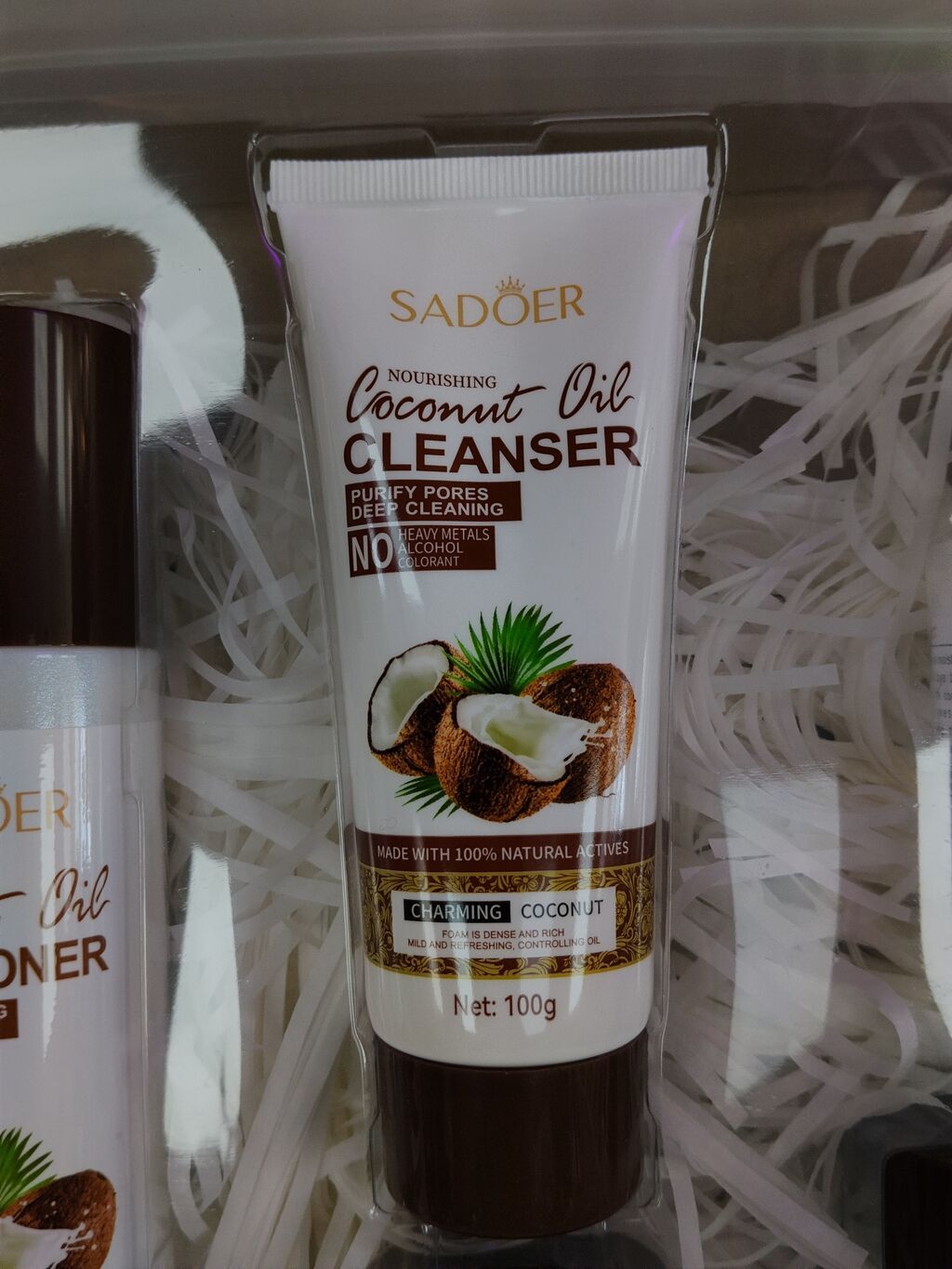 Набор для ухода за лицом SADOER Coconut Oil (кокосовая серия) В: фото 3