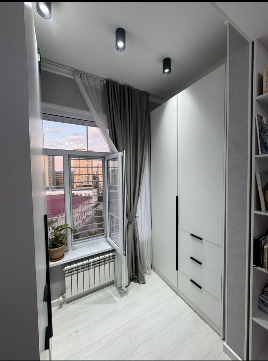 1 комната, 34 м², Джал мкр (в т.ч. Верхний, Нижний, Средний) Элитка, 7 этаж, Дизайнерский ремонт: фото 2