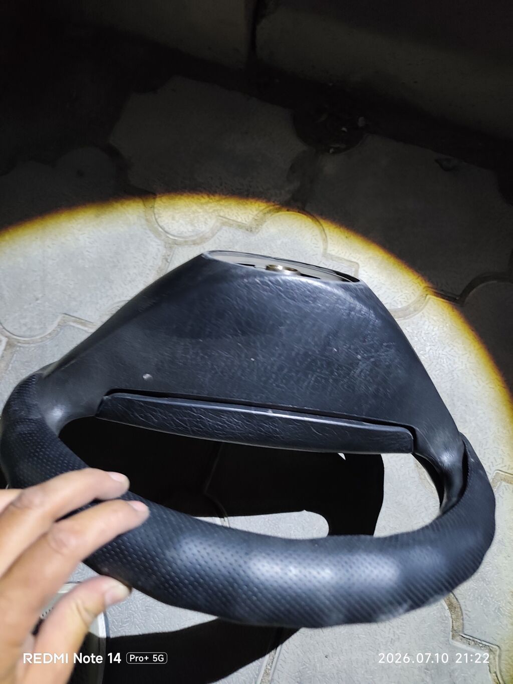 Руль Mercedes-Benz с подушкой безопасности SRS Airbag состояние: фото 3
