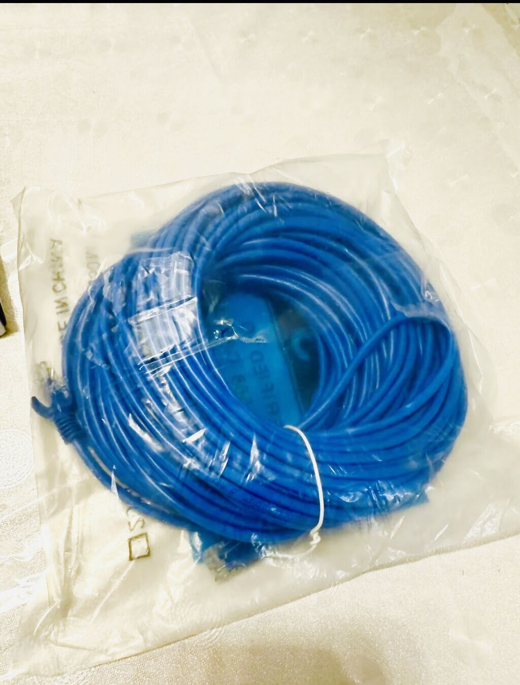 Сетевой Ethernet-кабель (патч-корд), синий. Характеристики: - Тип: фото 2