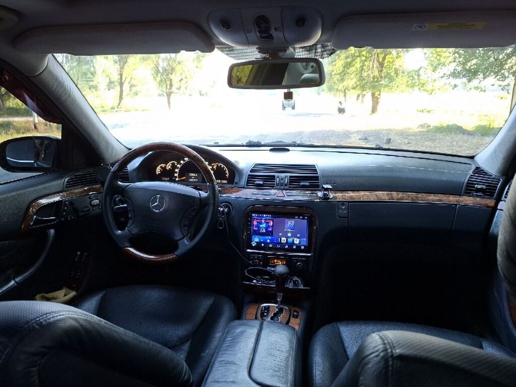 Mercedes-Benz S-Class: 2004 г., 3.7 л, Автомат, Бензин, Седан: фото 7