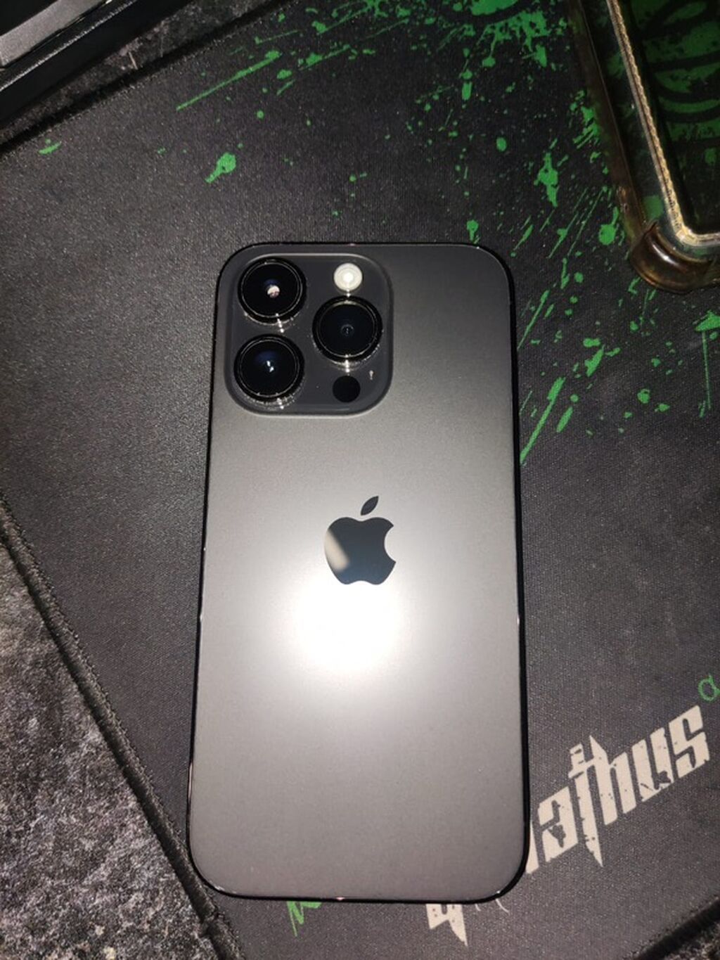 IPhone 14 Pro, Б/у, 256 ГБ, Space Gray, Кабель, 76 %: фото 2