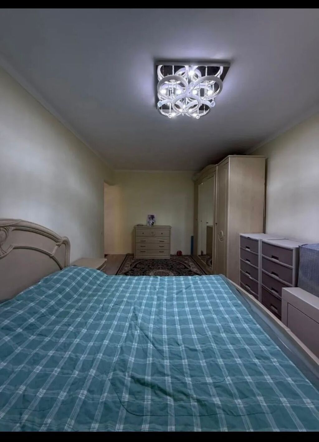 2 комнаты, 43 м², Кок-Жар мкр 104 серия, 1 этаж, Евроремонт: фото 6
