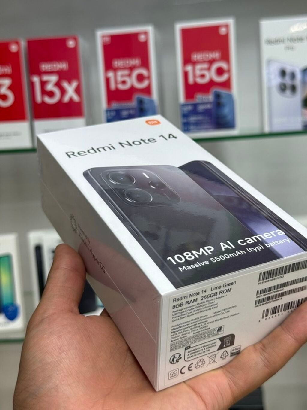 Redmi, Redmi Note 14, Новый, 256 ГБ, цвет - Черный — фото 6