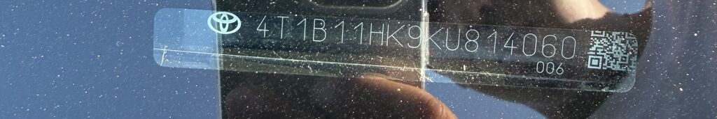 Toyota Camry: 2019 г., Седан: фото 8