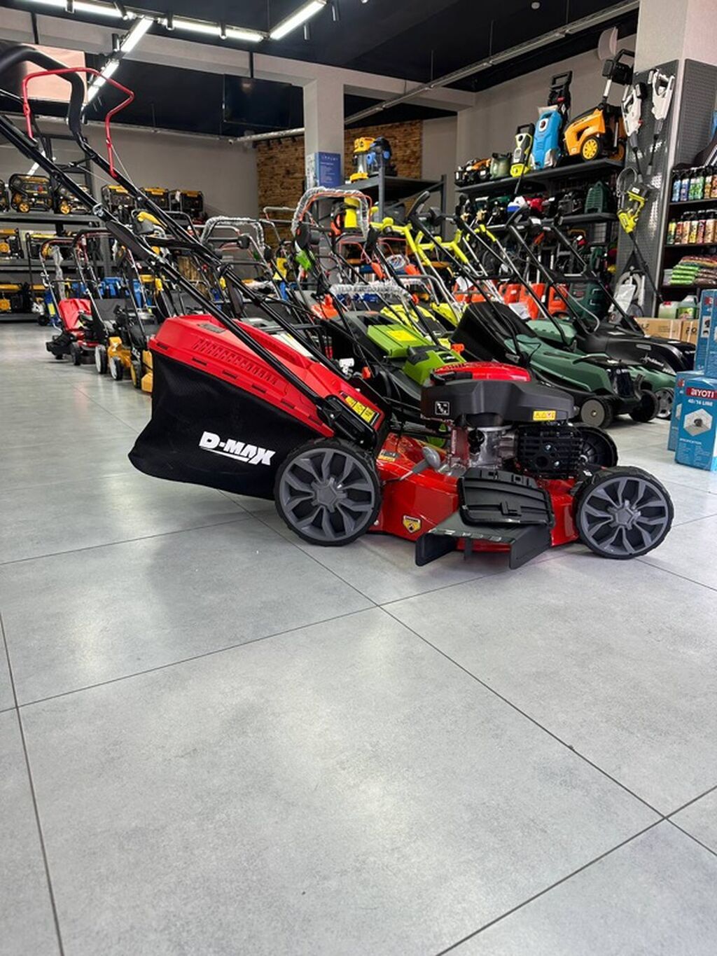 Газонокосилка, Новый, Бензин, D-MAX, 4-х тактный двигатель, Бесплатная доставка, Платная доставка, Самовывоз: фото 3