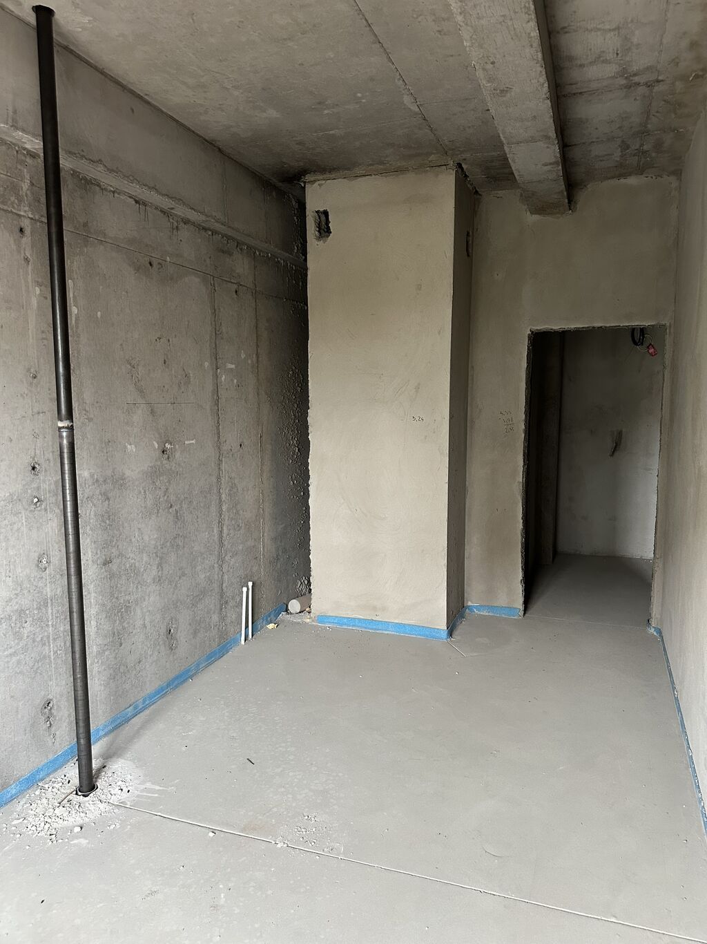 2 комнаты, 70 м², Ипподром Элитка, 12 этаж, ПСО (под самоотделку): фото 5