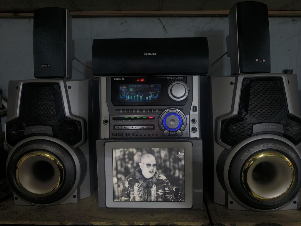 AIWA NSX-WVT99 — домашний музыкальный центр 5.1 с комплектной: фото 2