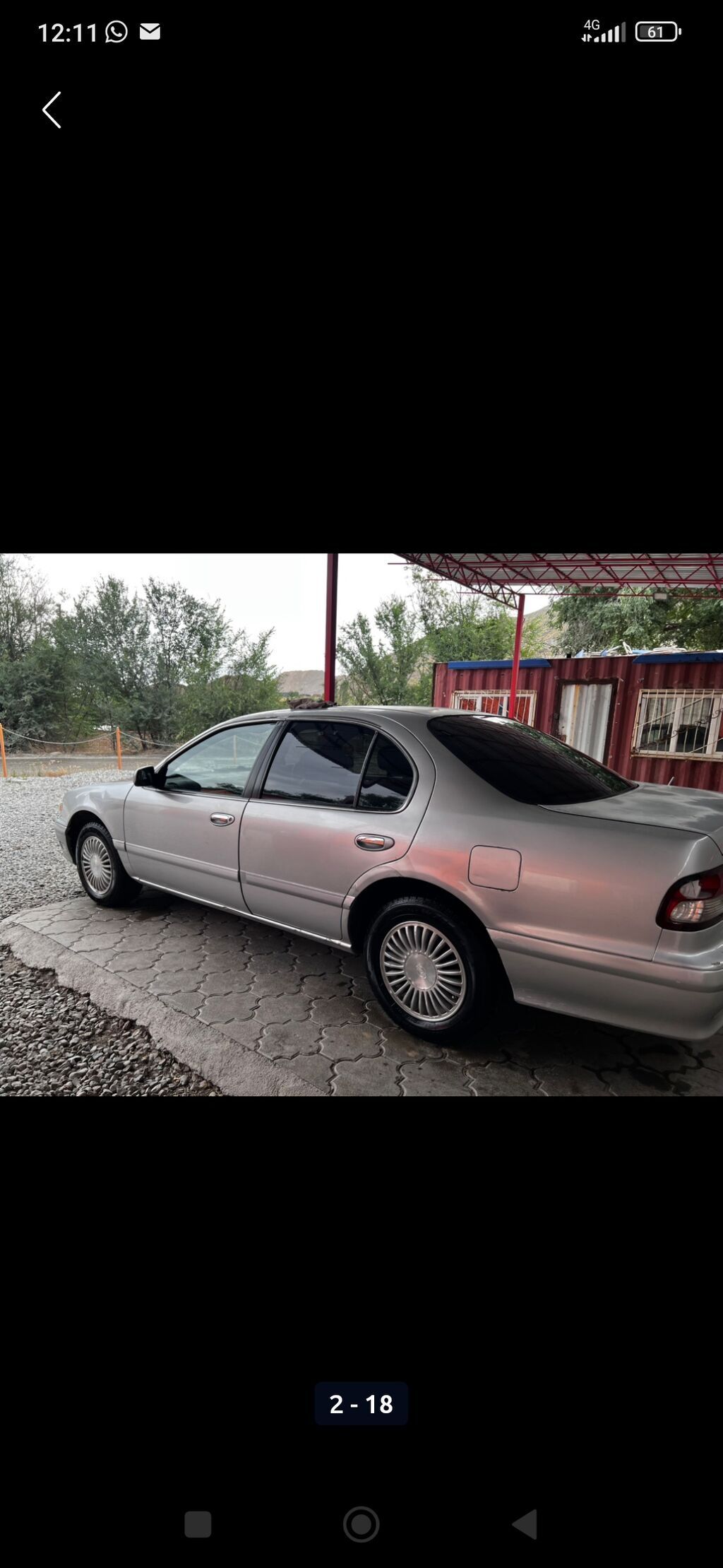 Nissan Cefiro: 1997 г., 2 л, Автомат, Бензин, Седан: фото 7