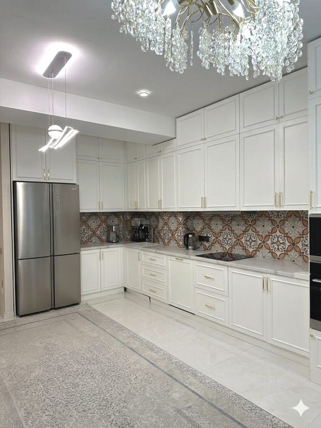 3 комнаты, 112 м², Ала-Арча ТРЦ Элитка, 2 этаж, Дизайнерский ремонт: фото 5