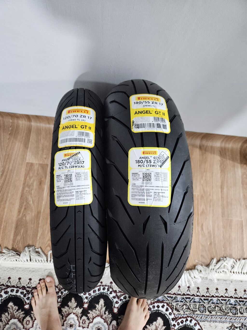 Шины 180 / 55 / R 17, Новый, Пара, Pirelli: фото 2