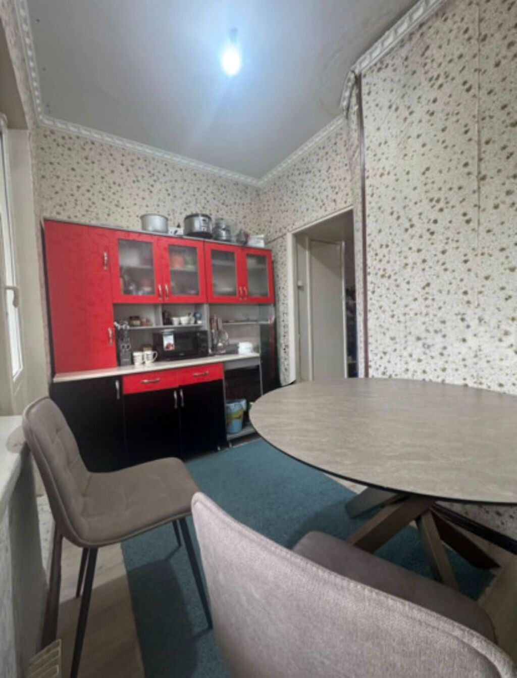 1 комната, 35 м², 105 серия, Аламедин-1 мкр 105 серия, 7 этаж, Косметический ремонт: фото 6