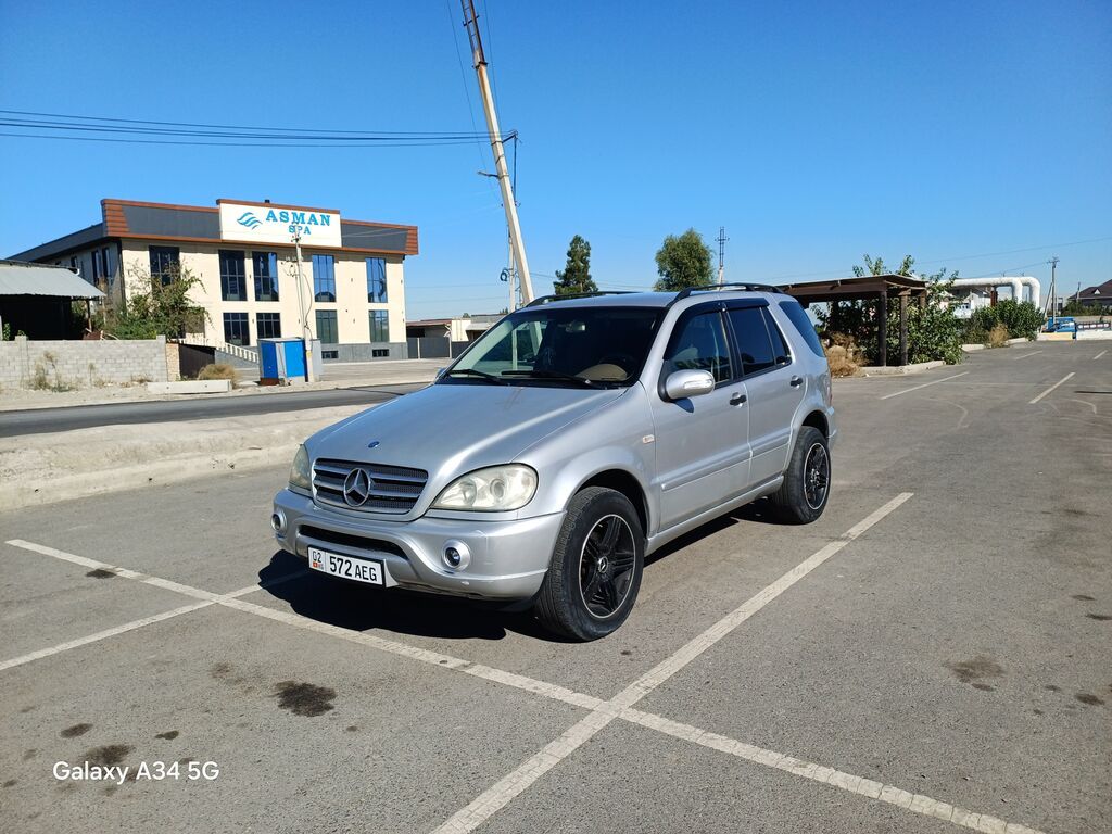 Mercedes-Benz ML-Class: 2002 г., 2.7 л, Типтроник, Дизель, Кроссовер: фото 1