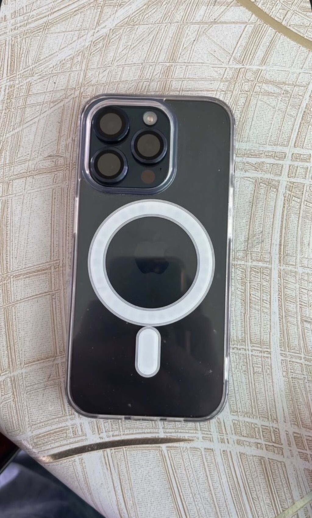 IPhone 15 Pro, 128 GB, Natural Titanium, Simsiz şarj