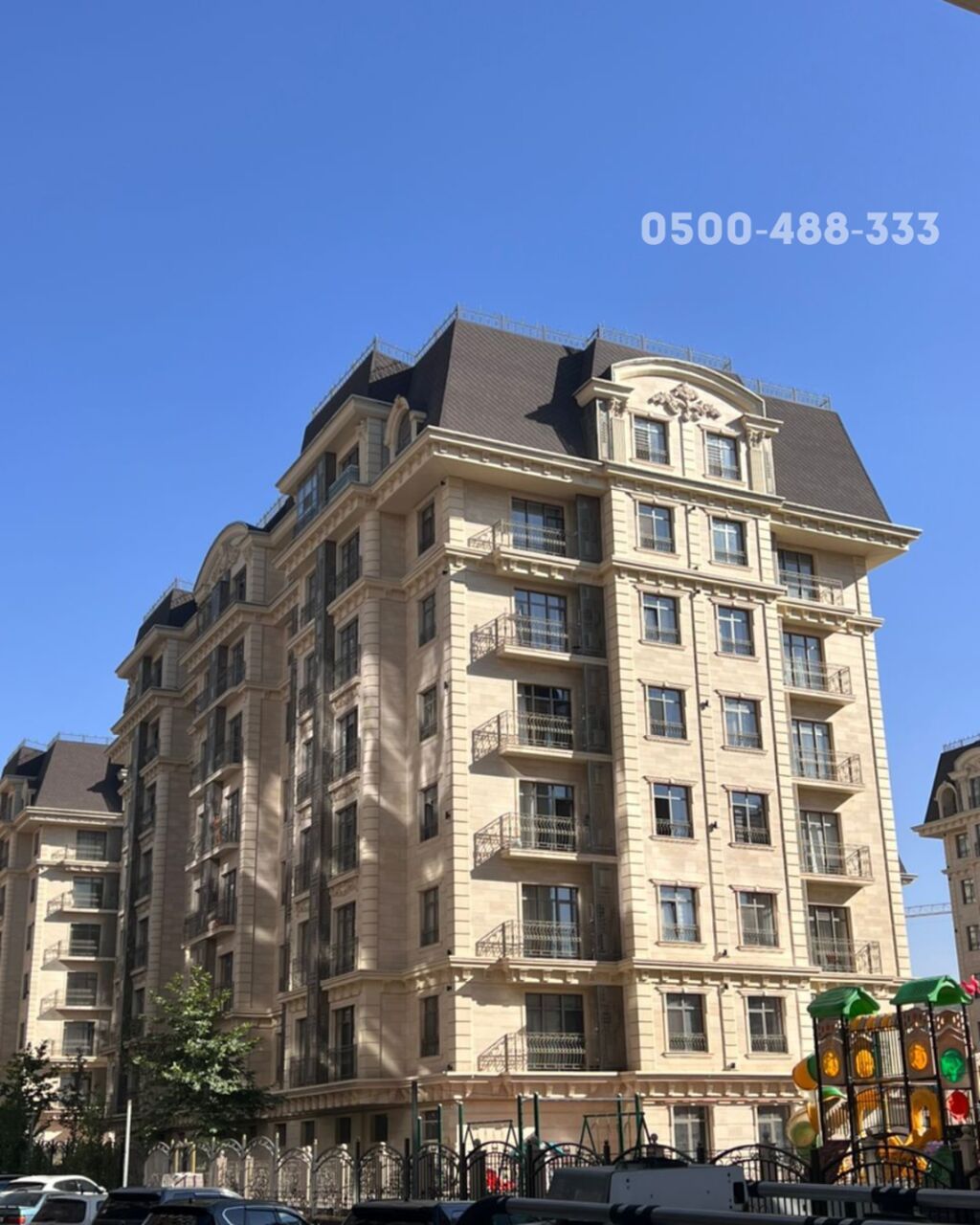 3 комнаты, 145 м², Асанбай мкр Элитка, 6 этаж, ПСО (под самоотделку): фото 5