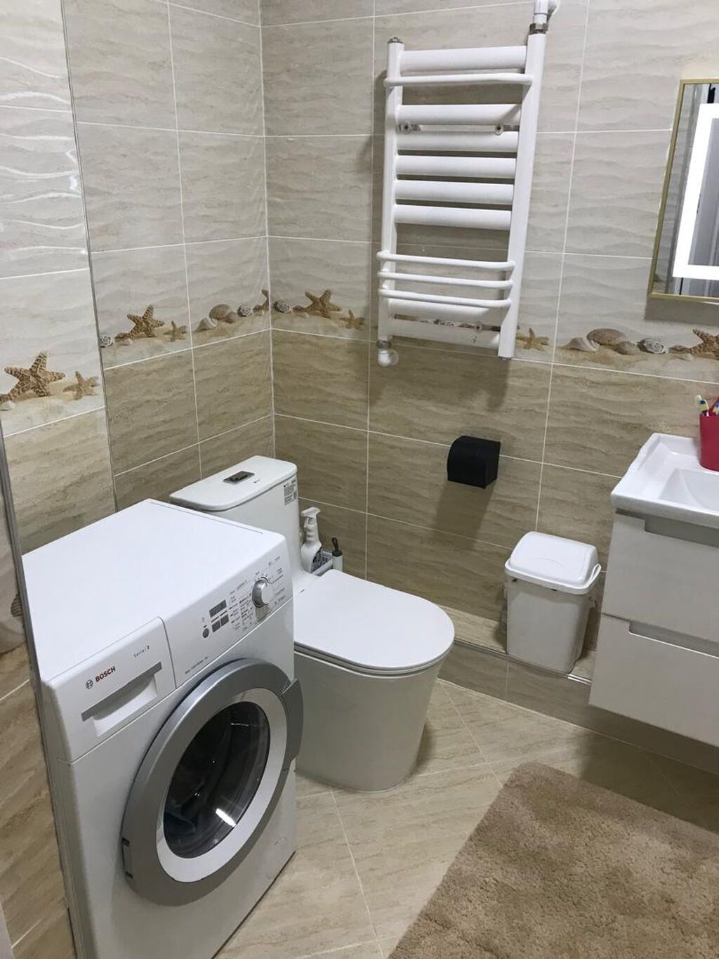 1 комната, 50 м², Джал мкр (в т.ч. Верхний, Нижний, Средний) Элитка, 3 этаж, Евроремонт: фото 8