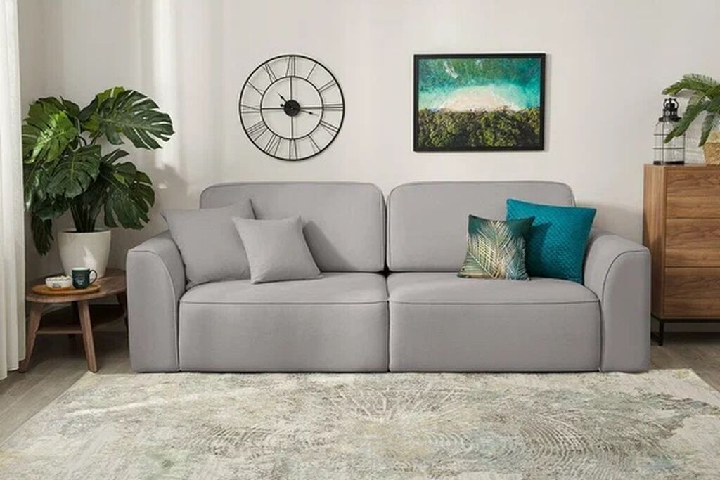 Продаю диван Space Velvet Grey Производство Россия Пользовались: фото 4