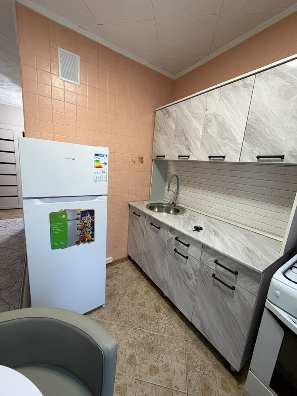 2 комнаты, 44 м², 11 мкр 104 серия, 2 этаж, Евроремонт: фото 4