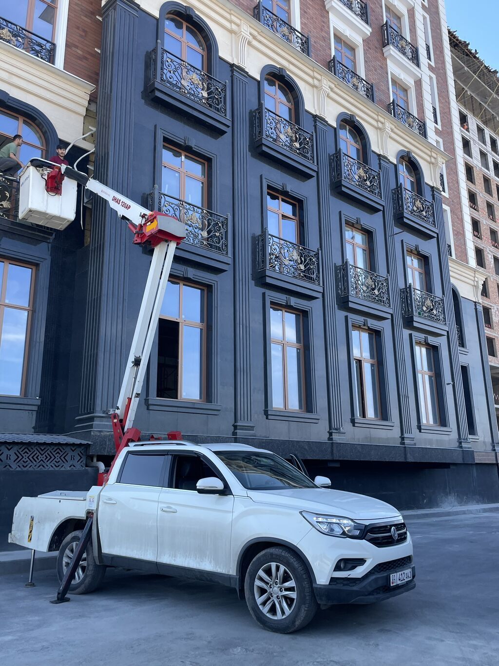 Автовышка 12 метр, 200 кг которот. Бишкек жана региондор боюнча: фото 2