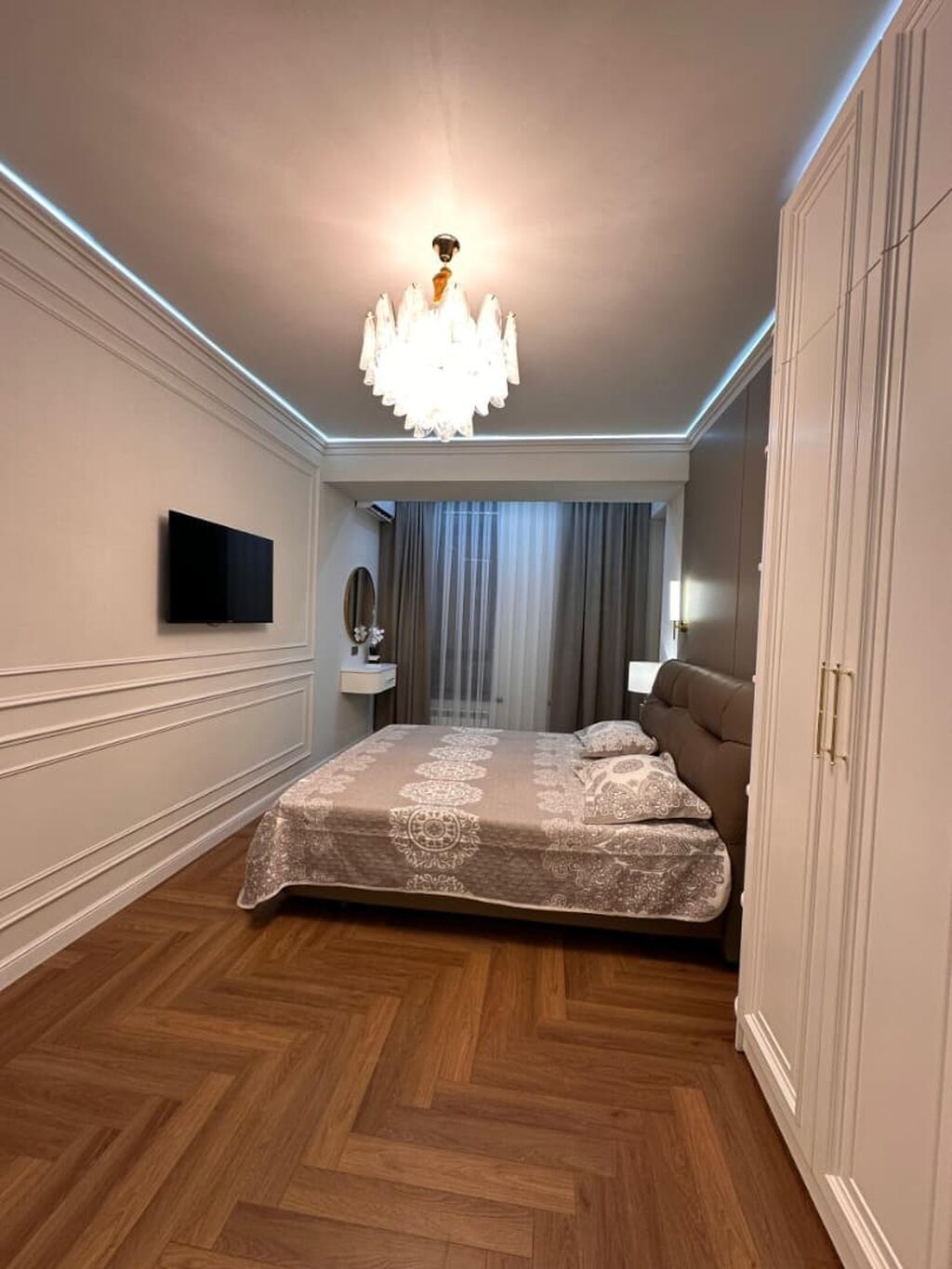3 комнаты, 104 м², Асанбай мкр Элитка, 9 этаж, Дизайнерский ремонт: фото 5