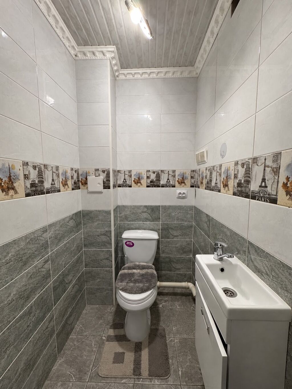 2 комнаты, 58 м², Ала-Арча ТРЦ Элитка, 9 этаж, Евроремонт: фото 8