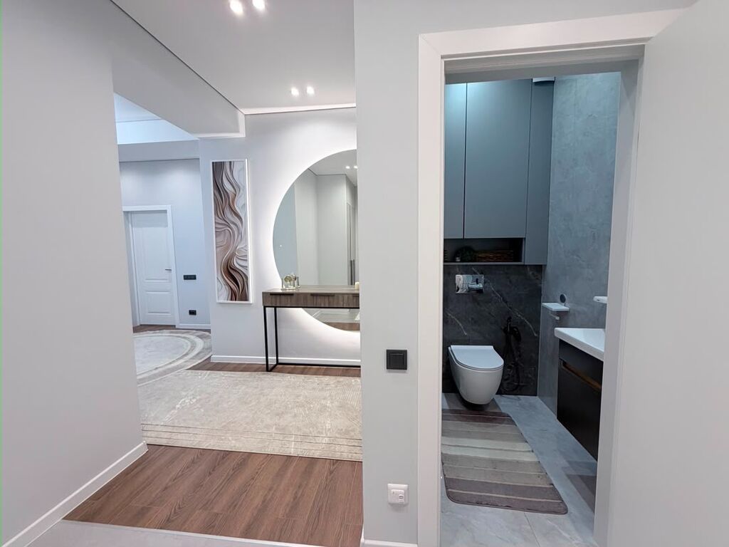 3 комнаты, 109 м², Асанбай мкр Элитка, 7 этаж, Евроремонт: фото 8