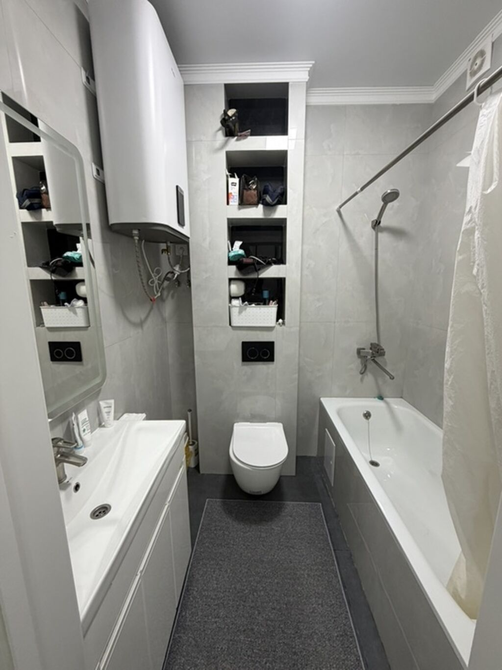 1 комната, 39 м², Кок-Жар ж/м Элитка, 2 этаж, Дизайнерский ремонт: фото 5