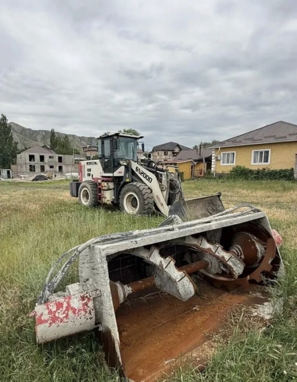Фреза/стабилизатор грунта для фронтального погрузчика Описание: -: фото 2