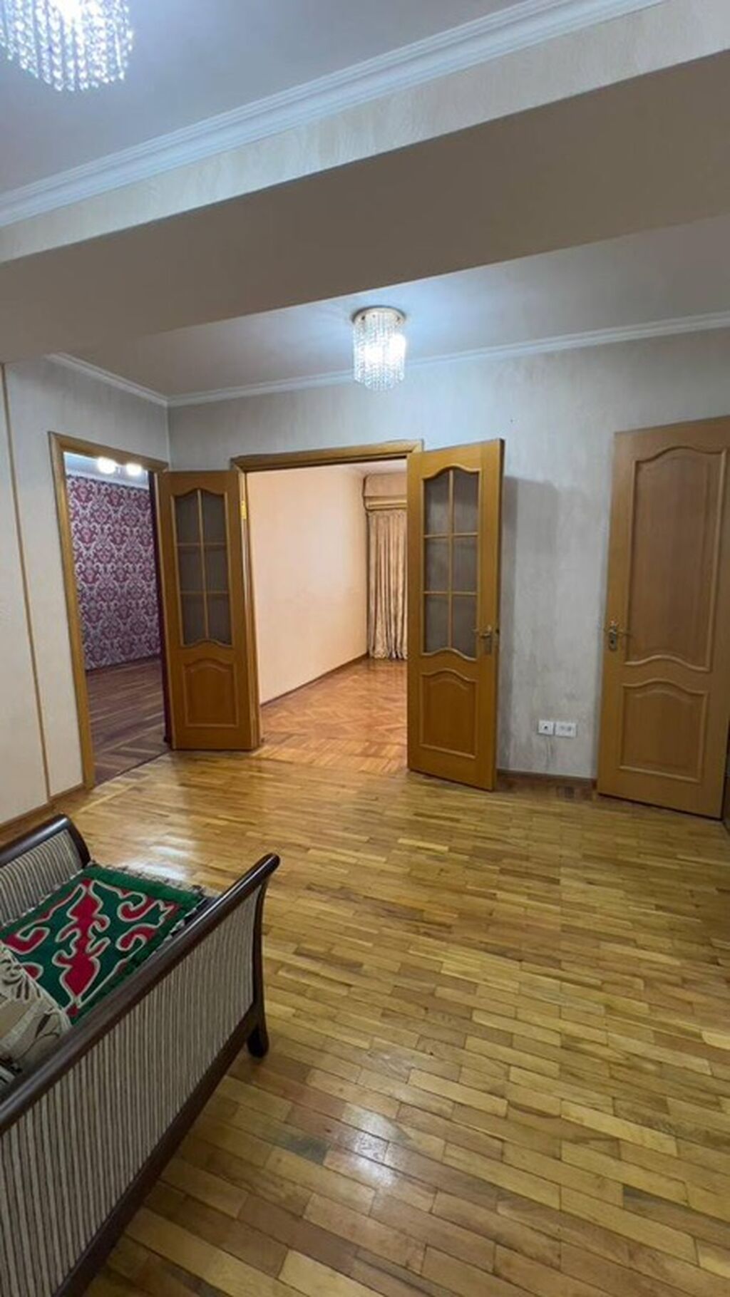 3 комнаты, 93 м², Бишкек Парк ТРЦ Индивидуалка, 4 этаж, Косметический ремонт: фото 6