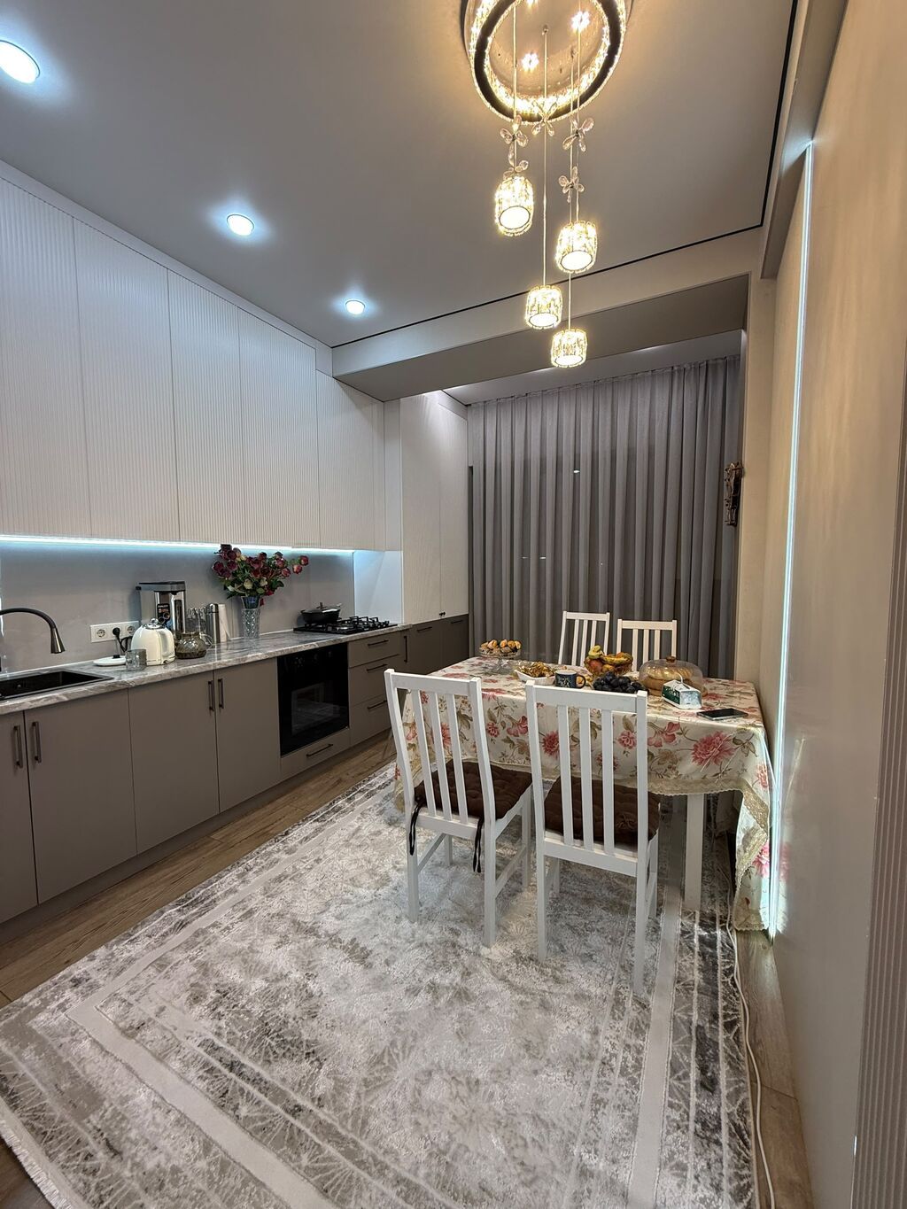 3 комнаты, 80 м², 7 мкр Элитка, 4 этаж, Дизайнерский ремонт: фото 5