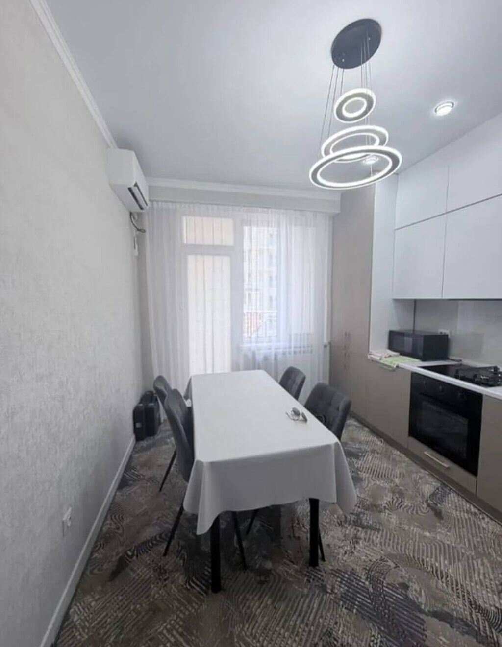 2 комнаты, 67 м², Тунгуч мкр Элитка, 7 этаж, Дизайнерский ремонт: фото 6
