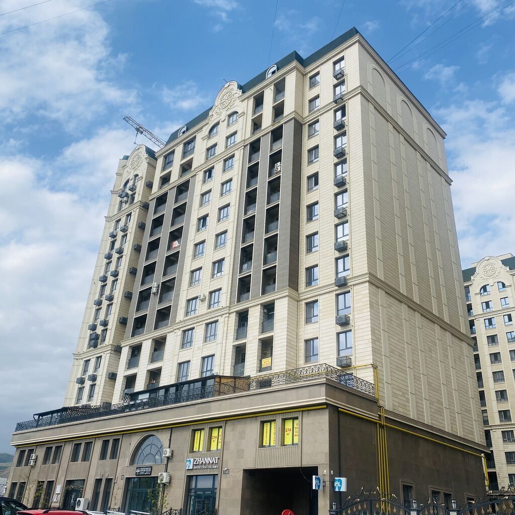 3 комнаты, 141 м², Ак-Кеме Элитка, 11 этаж, ПСО (под самоотделку): фото 2