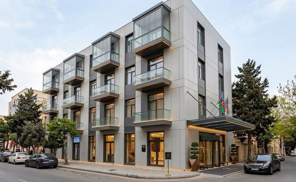 Nərimanov ərazisində 37 otaq (restoranlı) ayrı tikili 7,8 maşınlıq