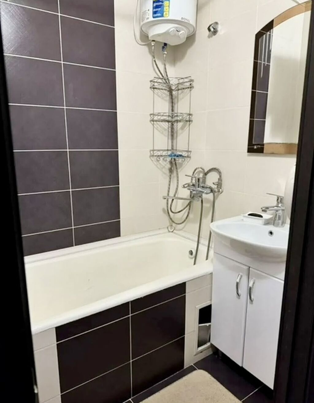 2 комнаты, 48 м², Асанбай мкр 105 серия, 1 этаж, Косметический ремонт: фото 4