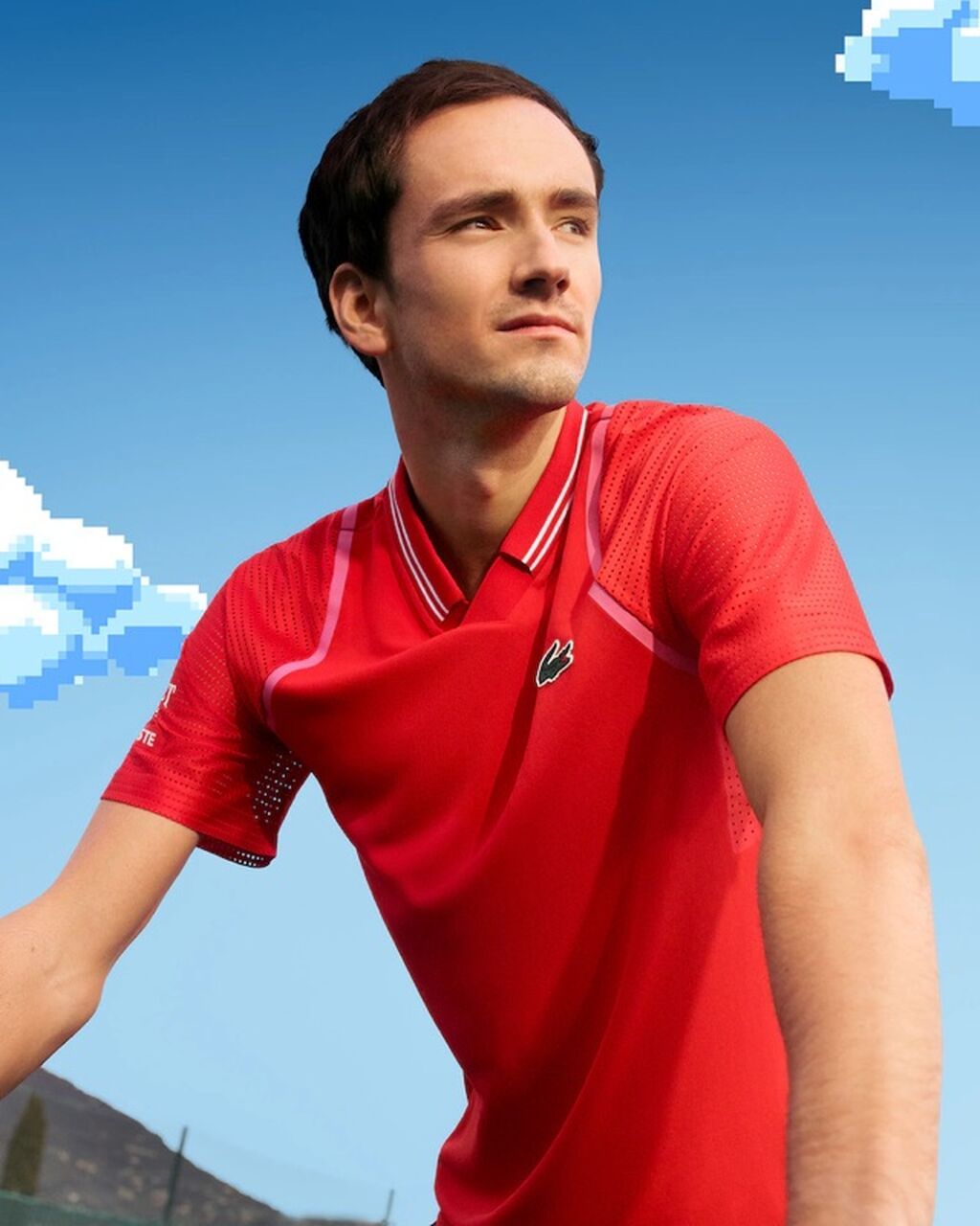 Мужская футболка, XS, S, Lacoste, Новый, цвет - Синий, Самовывоз — фото 8