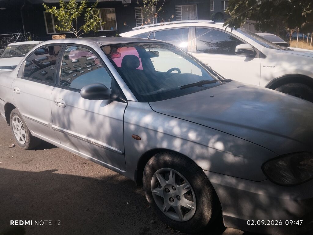 Kia Shuma: 2002 г., 1.6 л, Автомат, Бензин, Седан: фото 2