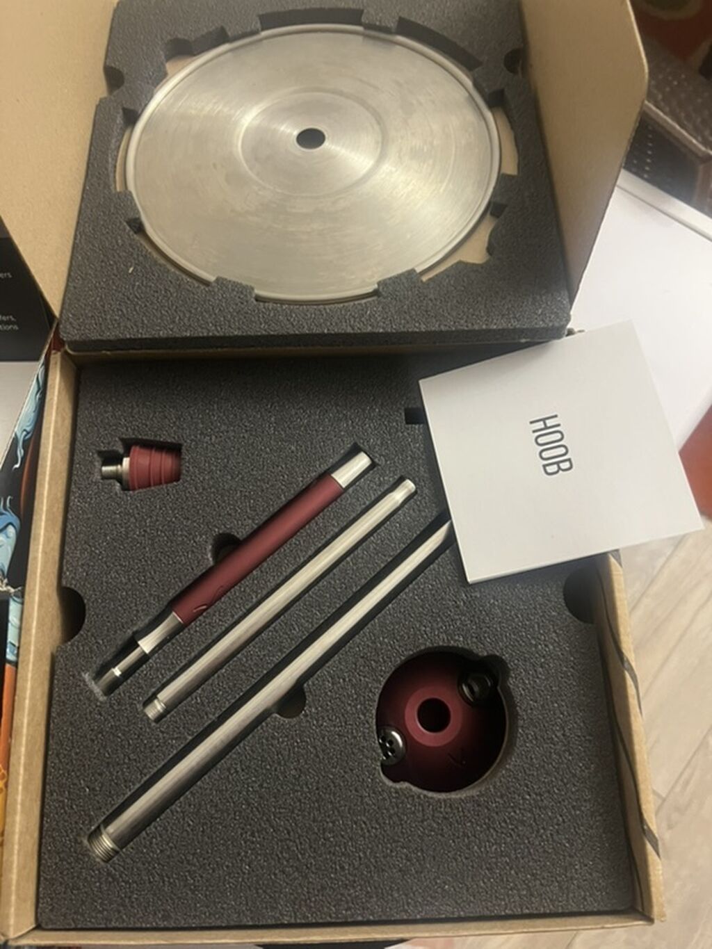 Кальянный набор Hoob + Alpha Hookah (комплектующие) Состав: - Колба: фото 7