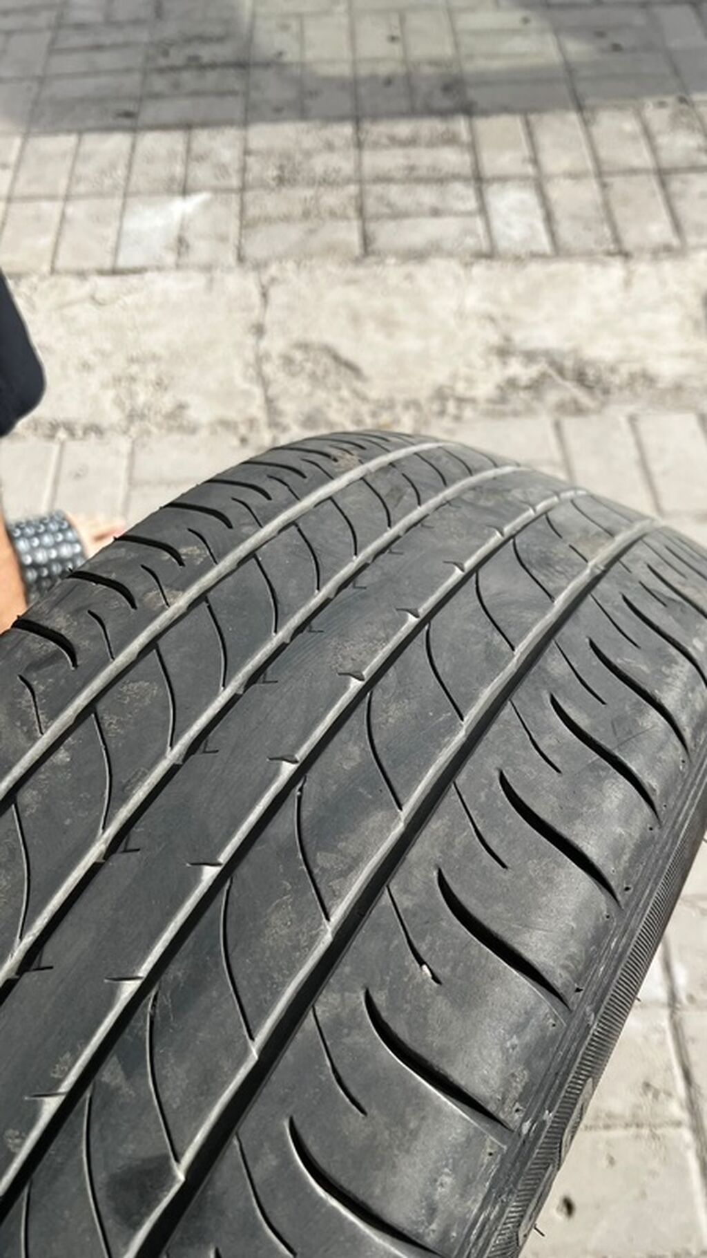 Шины 235 / 55 / R 20, Лето, Б/у, Комплект, Внедорожные (АТ/МТ), Dunlop: фото 3