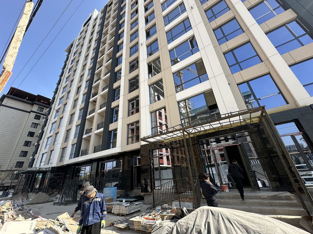 2 комнаты, 87 м², Азия Молл Элитка, 6 этаж, ПСО (под самоотделку): фото 1