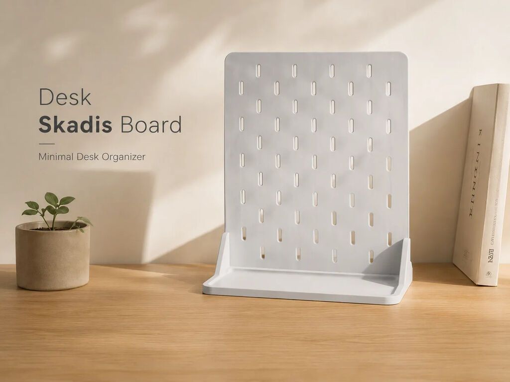 Настольный Skadis Board — компактная перфопанель-органайзер для: фото 1