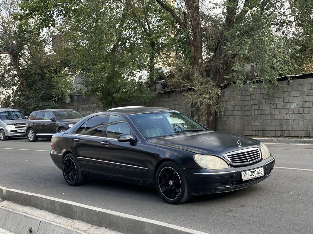Mercedes-Benz S-Class: 2001 г., 3.2 л, Автомат, Бензин, Седан: фото 7