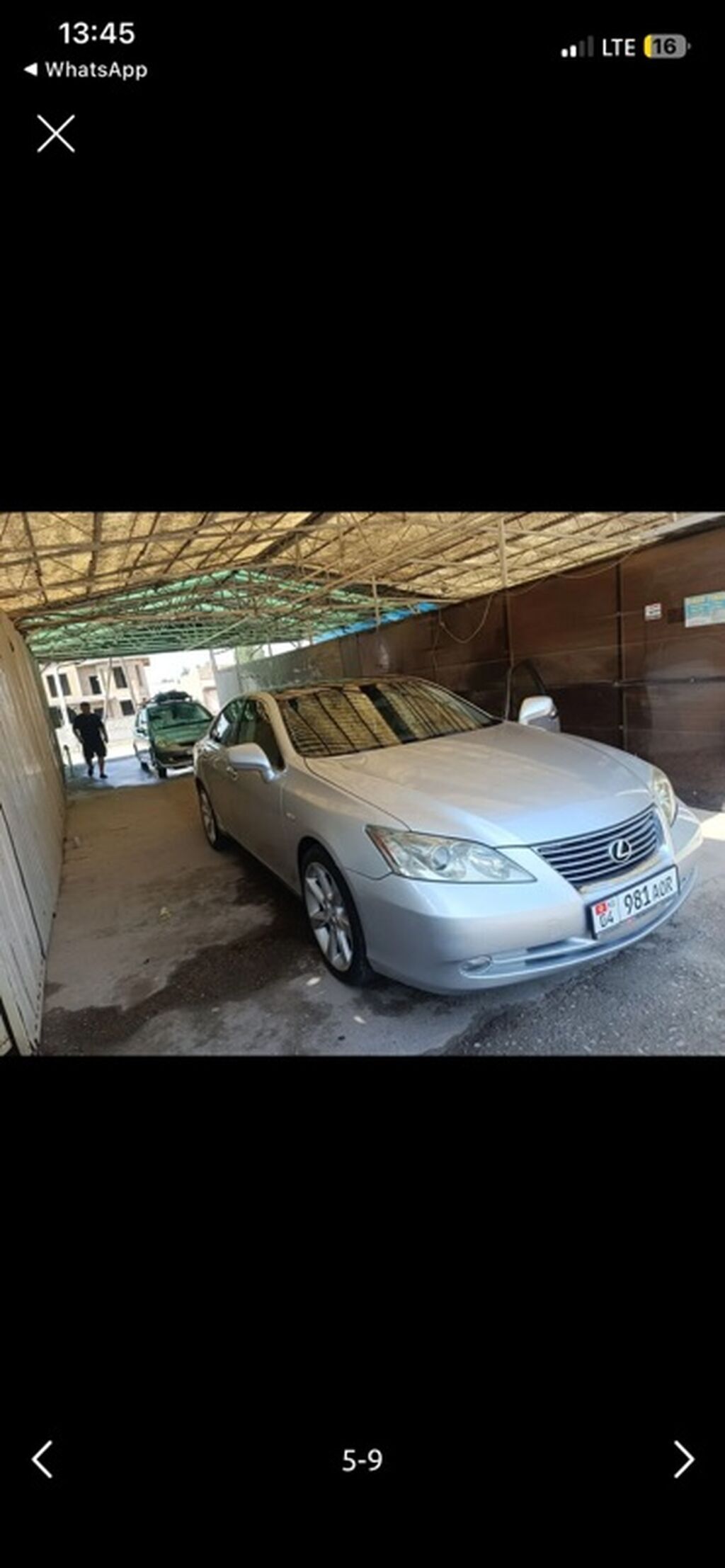 Lexus ES: 2008 г., 3.5 л, Автомат, Бензин, Седан: фото 5