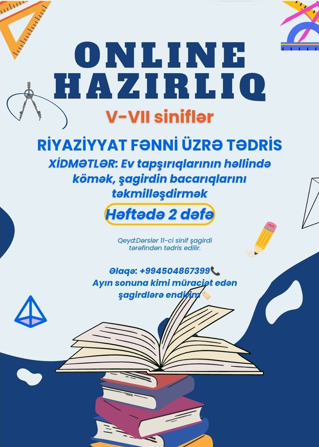 Riyaziyyat və Azərbaycan dili repetitoru - 2