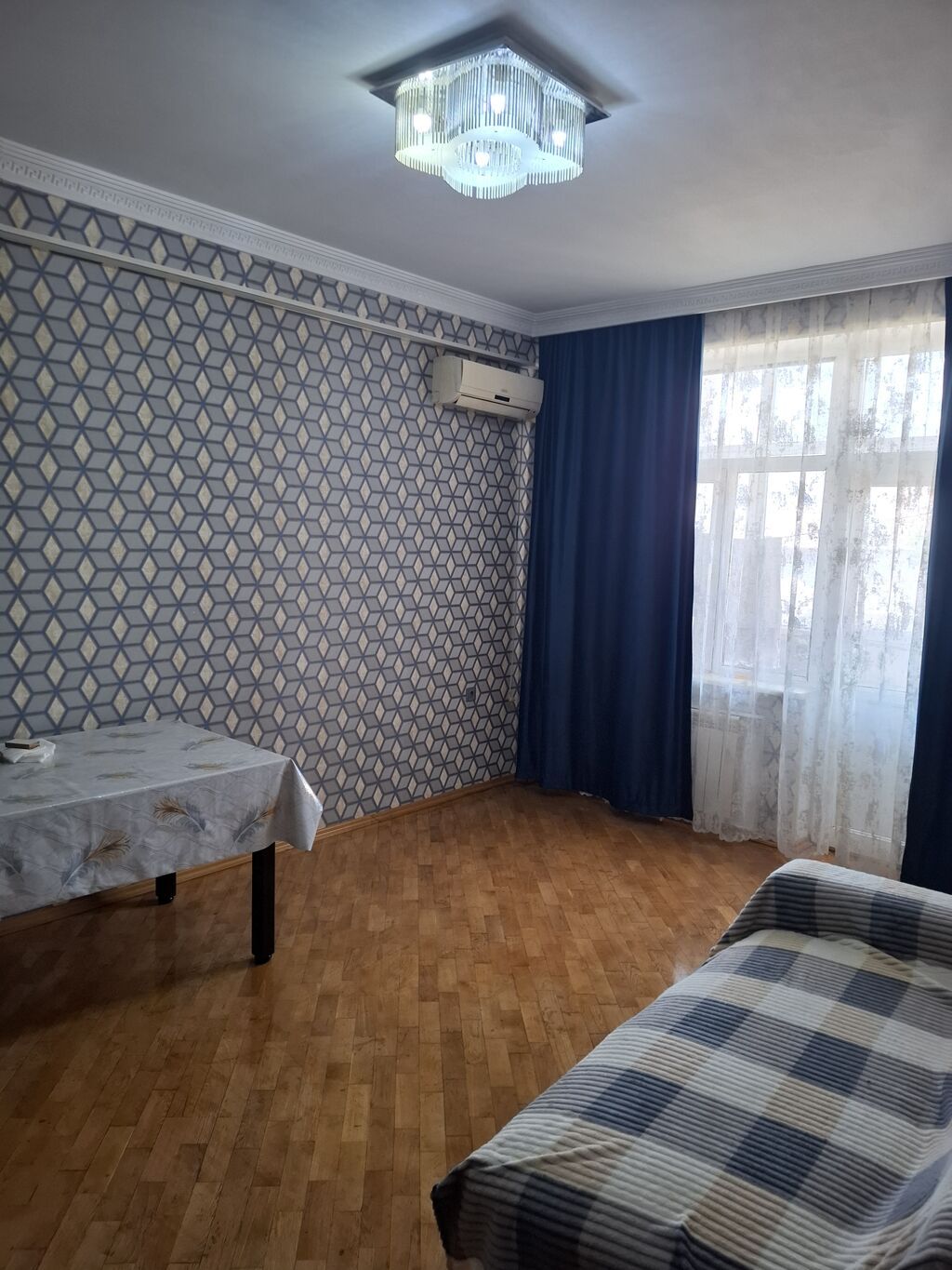 2 otaqlı mənzil – interyer və avadanlıqla Plan: - Geniş işıqlı