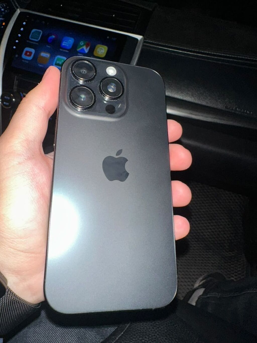 IPhone 16 Pro, Б/у, 128 ГБ, Black Titanium, 90 %: фото 2
