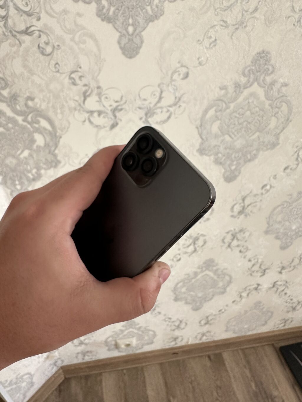 IPhone 12 Pro, Б/у, 256 ГБ, Black Titanium: фото 3